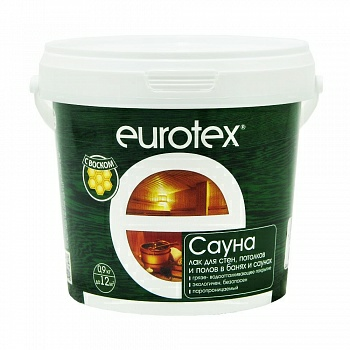 Лак Eurotex Сауна (Россия) в Борисове