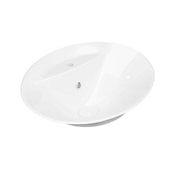 Умывальник накладной керамический Артвин 65 белый (Беларусь)