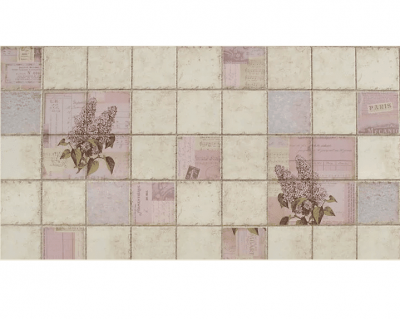 Панель ПВХ Плитка Сирень 964х484мм|купить Практик Борисов