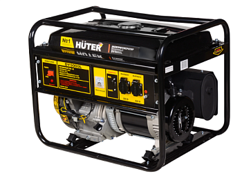 Электрогенератор бензиновый DY5000L Huter (Китай)
