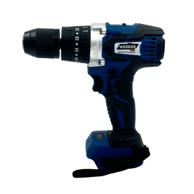 Дрель-шуруповерт аккумуляторная ударная WERKER PRO CDD18Li PowerSync(18В,2х2Ач,ЗУ,чем) (Китай)