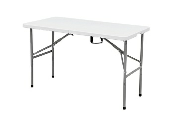 Стол складной пластиковый Calviano 122 см (Китай)
