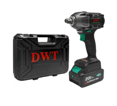 Бесщеточный аккумуляторный ударный гайковерт DWT ABWP-20 HDN-4C2 BMC (Китай)