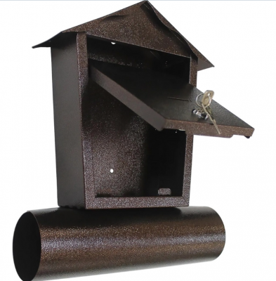 Ящик почтовый Магнитогорск Домик медный (Россия)