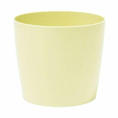 Цветочный горшок круглый 135 мм 1,2л  светло-бежевый (Беларусь)