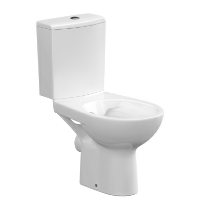 Напольный унитаз Cersanit Nature Clean On 011 3/5 DPL EO slim / 65410 горизонтальный выпуск (Россия)