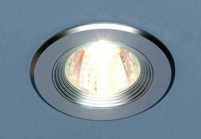 Алюминиевый точечный светильник 5501 MR16 SS сатин серебро (Россия) Алюминиевый точечный светильник 5501 MR16 SS сатин серебро (Россия)