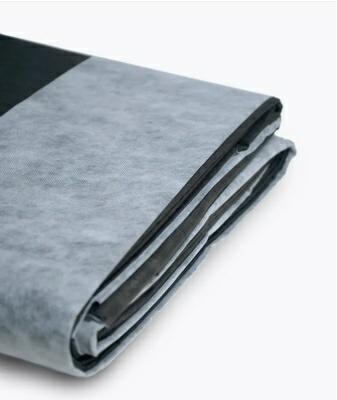 Спанбонд "СпанБел ЭКО V/50" 3.2м х 10м, плотность 50 г/м2, черно-белый (Беларусь)