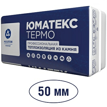 Утеплитель минераловатный универсальная плита UMATEX Termo SMART 1220*610 мм (Россия)