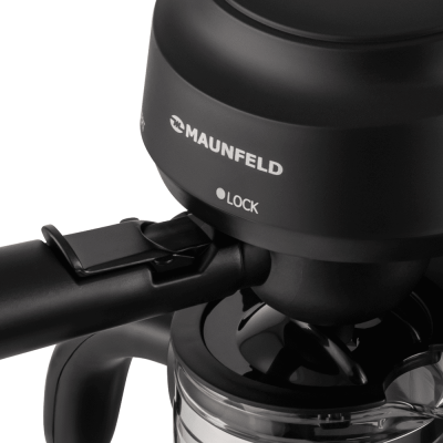 Кофеварка рожкового типа MAUNFELD MF-733BK (Китай) 