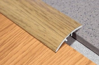 Порог алюминиевый 70-717К Дуб глина 0,9м (Беларусь) в Борисове