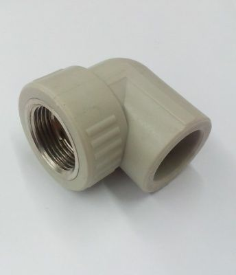 Угол полипропиленовый комбинированный с внутр. резьбой d25x3/4''