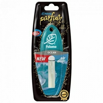 Ароматизатор автомобильный подвесной Paloma Parfum OCEAN (Венгрия)