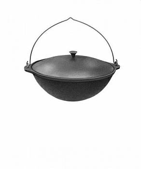 Казан чугунный Везувий 12л (Россия)