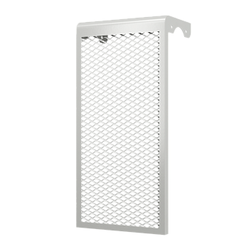 Металлический экран 5-х секционный белый (Беларусь)