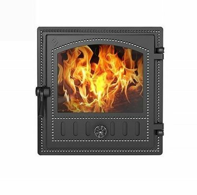 Дверка ВЕЗУВИЙ каминная 280 (Антрацит) (Россия)|купить Практик Борисов