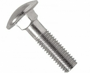 Болт мебельный М10х100 цинк DIN 603 (Россия) Болт мебельный М10х100 цинк DIN 603 (Россия)