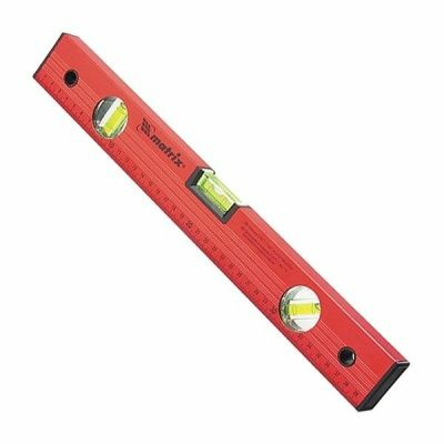 Уровень алюминиевый 1000мм, 3 глазка, красный, линейка Matrix (Китай) Уровень алюминиевый 1000мм, 3 глазка, красный, линейка Matrix (Китай)