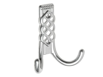 Крючок-вешалка №30 хром. эффект  (Россия)