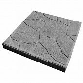 Плитка тротуарная черепашка серая 30*30*3