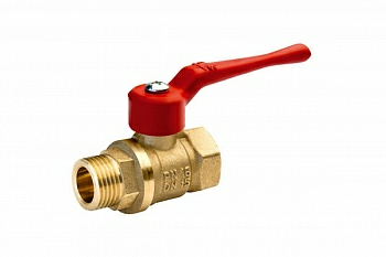 Кран шаровый DN15 PN1,6 МПа 11б27п5/вода г/г ручка (Беларусь)