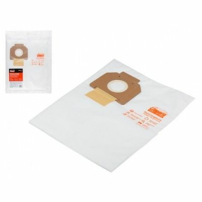 Мешок для пылесоса WORTEX VC 3016-1 WS,BOSCH GAS 35,MAKITA VC3012,VC4210 GEPARD GP90032-115 5 штук (Россия) 