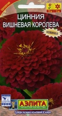 Цинния Вишневая королева 0,3г (Россия)