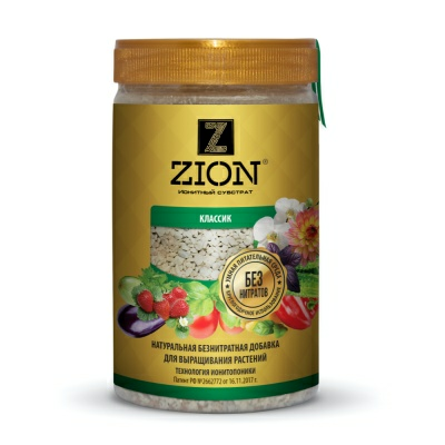 Ионитный субстрат ZION (Цион) универсальный полимерный контейнер 700г (Россия)