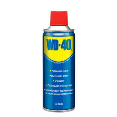 Смазочно-очистительная смесь WD-40 400мл (Россия)