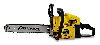 Бензиновая цепная пила 2,3 кВт 15"-0,325-1,5-64, 50,8см.куб легкий старт 251-15 Champion (Китай)