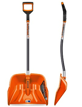 Лопата снеговая 540х435х1450 мм FINLAND 1980 XXL (Россия)