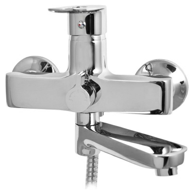  Смеситель для ванны c коротким изливом Wisent WP30240 (Китай)