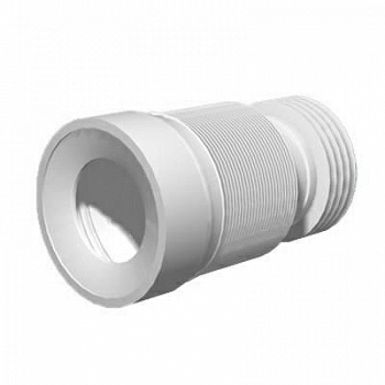 Удлинитель гибкий для унитаза d110 мм 375х40х50 (K828) (Россия)