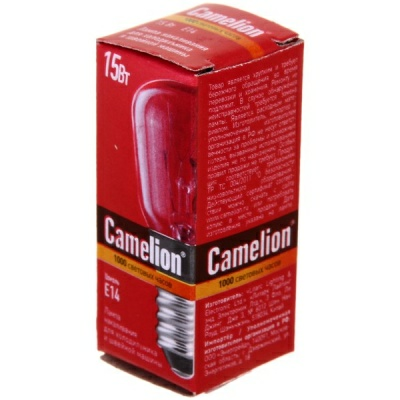 Лампа накаливания для холодильника MIC Е14 P 15Вт 220В Camelion (Китай) Лампа накаливания для холодильника MIC Е14 P 15Вт 220В Camelion (Китай)