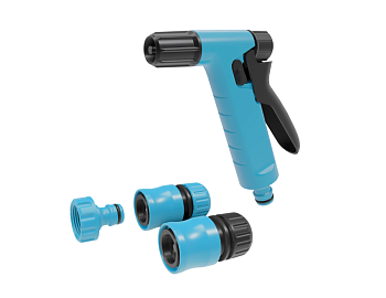 Комплект c пистолетным оросителем 1/2″-5/8″ BASIC (Польша)