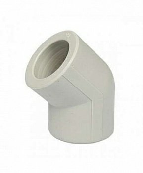 Угольник PP-R Дн 25*45 серый Угольник PP-R Дн 25*45 серый