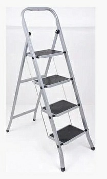 Стремянка CLASS PLUS 4 ступенчатая (perilla) (Россия)