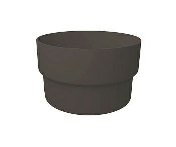 Муфта трубы соединительная ПВХ Grand Line 120/87 мм (Россия)