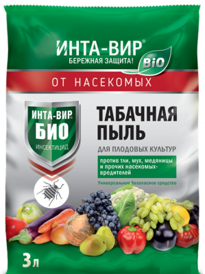 Инсектицид биологический Инта-Вир Табачная пыль 3л (Россия)