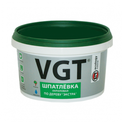 Шпатлевка VGT ЭКСТРА по дереву сосна 0,3 кг Шпатлевка VGT ЭКСТРА по дереву сосна 0,3 кг