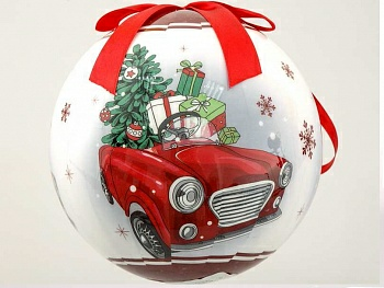 Шар пластиковый 7,5см TG51502−9 (Польша)