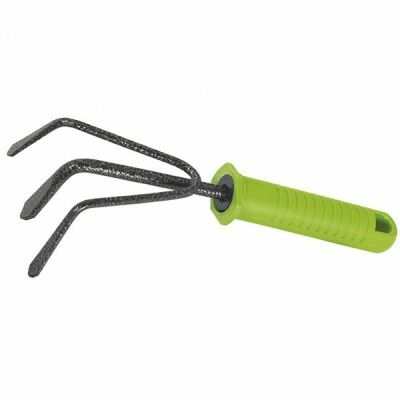 Рыхлитель трехзубый, защитное покрытие, пластиковая рукоятка, Standard Palisad (Китай)