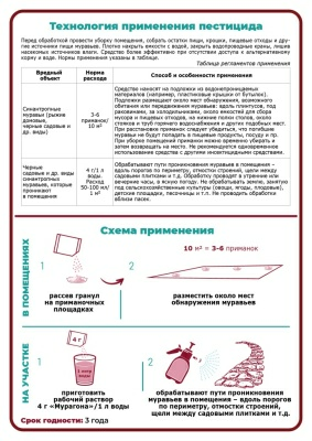 Мурагон пакет 4 г/10 м² (Россия)