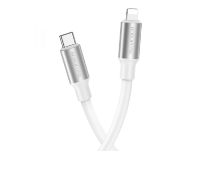 Кабель BX82 для Lightning PD белый 1 метр BOROFONE (Китай)