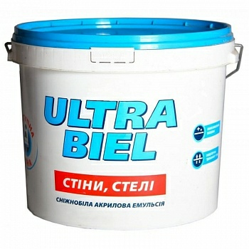 Краска акриловая SNIEZKA ULTRA BIEL в Борисове