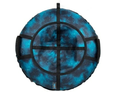 Тюбинг Hubster Люкс Pro S Вселенная бирюзовая 110 см (Россия)