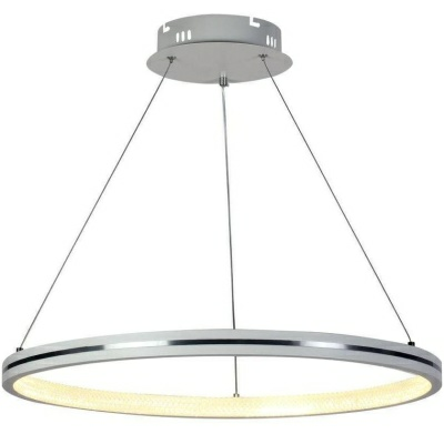 Светильник подвесной DK6041/1 68Вт LED белый серебристая лента (Китай)