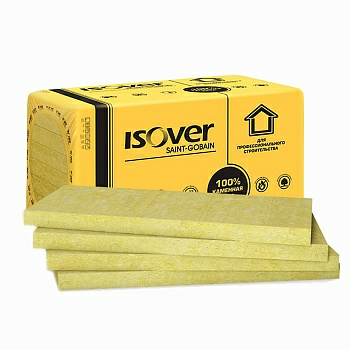 Плиты из каменной ваты ISOVER FACADE-MASTER-600*1000 мм (Россия)