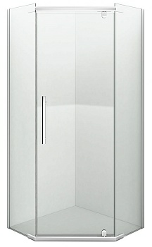 Душевое ограждение IVA E1PC100C прозрачное стекло 100*100*200 (Китай)