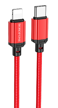 Кабель BX87 Lightning-Type-C 20W 1м поддержка PD 20Вт BOROFONE (Россия)